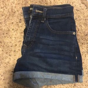 EXPRESS High Waisted Jean Shorts